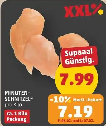 PENNY Minuten- schnitzel Angebot