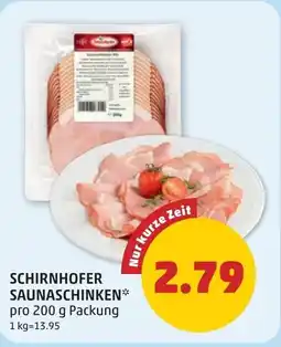 PENNY Schirnhofer saunaschinken Angebot