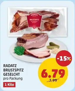 PENNY Radatz brustspitz geselcht Angebot