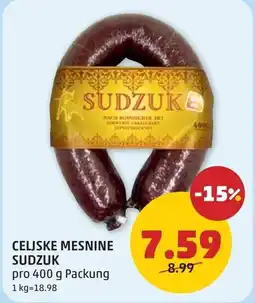 PENNY Celjske mesnine sudzuk Angebot