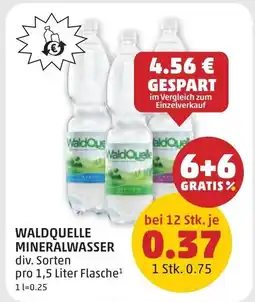 PENNY Waldquelle mineralwasser Angebot