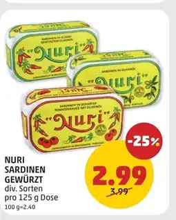 PENNY Sardinen in schaef Angebot