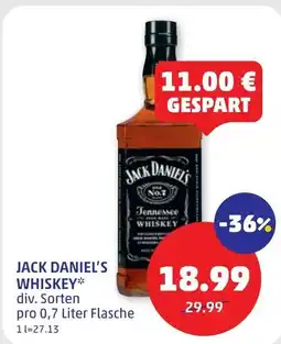 PENNY Jack daniel's whiskey Angebot