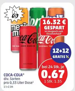 PENNY Coca-cola Angebot