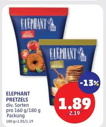 PENNY Elephant pretzels Angebot