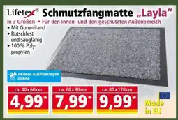 Norma Lifetex Schmutzfangmatte „Layla“ Angebot