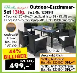 Norma Outdoor-Esszimmer-Set 13tlg Angebot