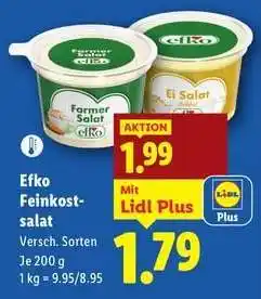 Lidl Efko Feinkostsalat Angebot