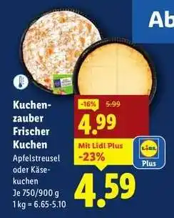 Lidl Kuchenzauber Frischer Kuchen Angebot