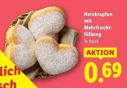 Lidl Herzkrapfen mit Mehrfruchtfüllung Angebot