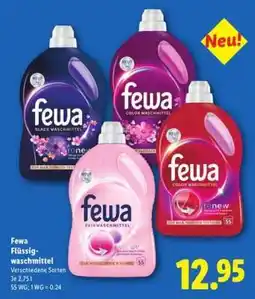 Lidl Fewa Flüssigwaschmittel Angebot