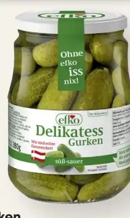 MPreis Efko Delikatess Gurken Angebot