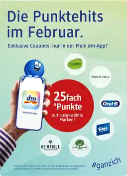 dm Die Punktehits im Februar. Angebot