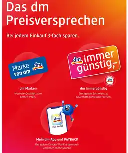 dm Das dm Preisversprechen Angebot