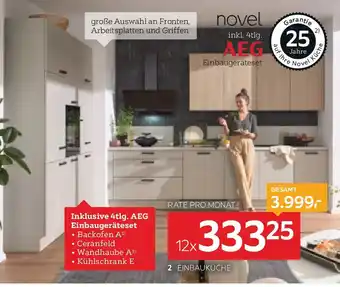 Novel einbauküche