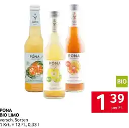 Transgourmet Pona Bio Limo Angebot