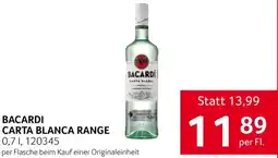 Transgourmet Bacardi Carta Blanca Angebot