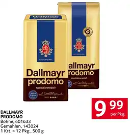 Transgourmet Dallmayr Prodomo Angebot