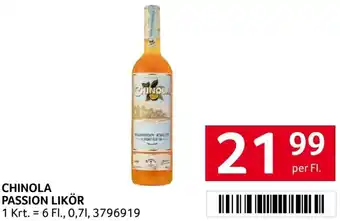 Transgourmet Chinola Passion Likör Angebot