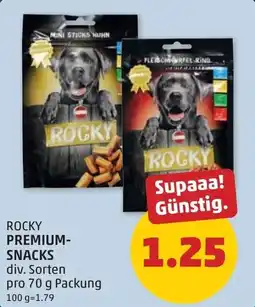 PENNY ROCKY PREMIUM- SNACKS Angebot