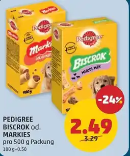 PENNY Pedigree biscrok markies Angebot