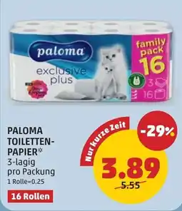 PENNY Paloma toiletten- papier Angebot