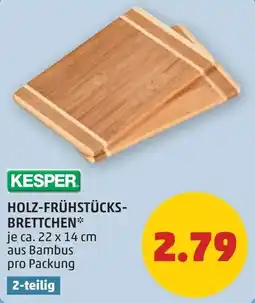 PENNY Holz-frühstücks- brettchen Angebot