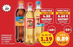 PENNY Almdudler, almdudler zuckerfrei spezi Angebot