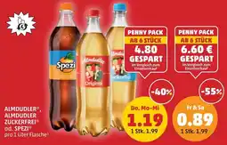 PENNY Almdudler, almdudler zuckerfrei spezi Angebot