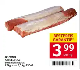 Transgourmet Schwein karreerose Angebot