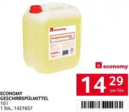Transgourmet Economy geschirrspülmittel Angebot