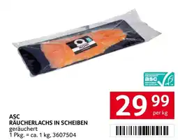 Transgourmet Asc räucherlachs in scheiben Angebot