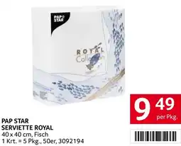 Transgourmet Pap star royal collection Angebot
