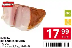Transgourmet Natura bio rauchschinken Angebot
