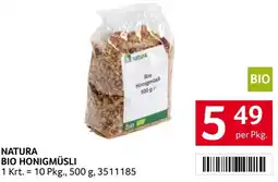 Transgourmet Natura bio honigmüsli Angebot
