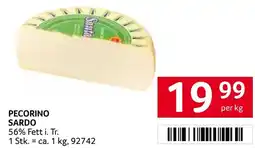 Transgourmet Pecorino sardo Angebot