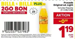 Billa Frucade Original od. Light Angebot
