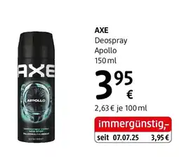 dm AXE Deospray Apollo Angebot