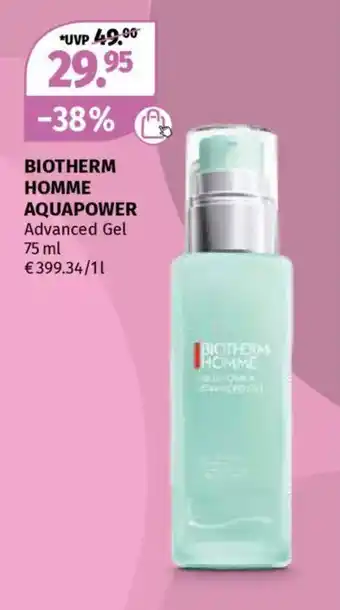 Müller Biotherm homme aquapower advanced gel Angebot