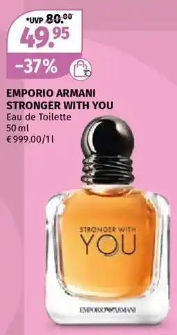 Müller Emporio armani stronger with you Angebot