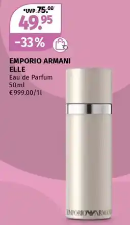 Müller Emporio armani elle Angebot
