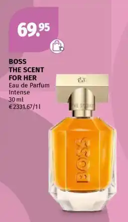 Müller Boss the scent for her Angebot