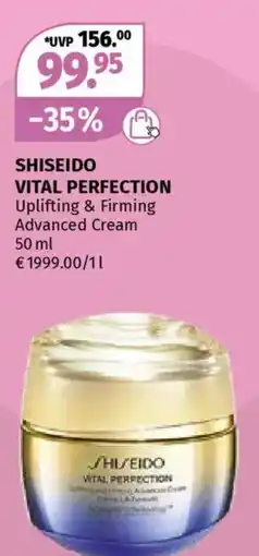 Müller Shiseido vital perfection Angebot
