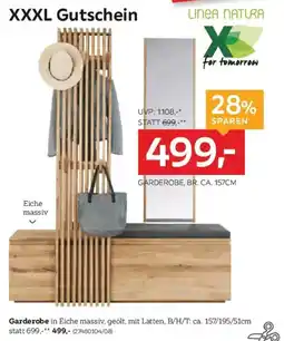 XXXLutz Linea natura garderobe Angebot
