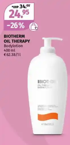Müller Biotherm oil therapy Angebot