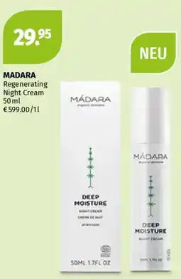 Müller MADARA Regenerating Night Cream Angebot