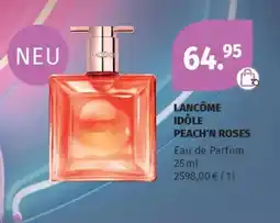 Müller Lancôme idôle peach'n roses Angebot