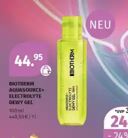 Müller Biotherm aquasource+ electrolyte dewy gel Angebot