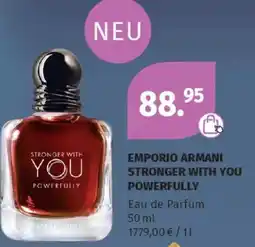 Müller Emporio armani stronger with you powerfully Angebot