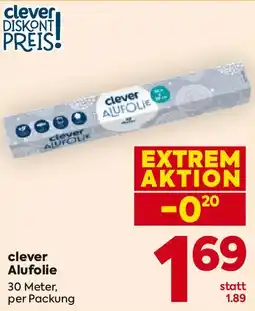 Billa Clever Alufolie Angebot